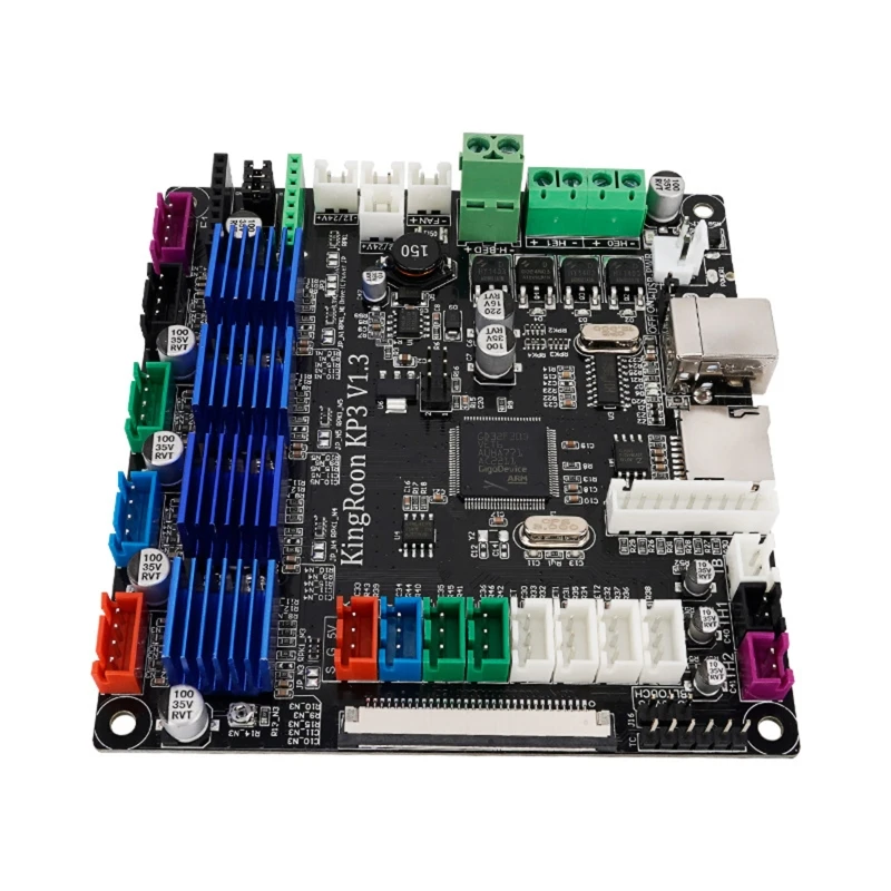 KP3S 3D Printer Motherboard 32Bit ARM Processing Chip Silent Driver TMC2225 Integrated Main Board KingRoon KP3S V1.3