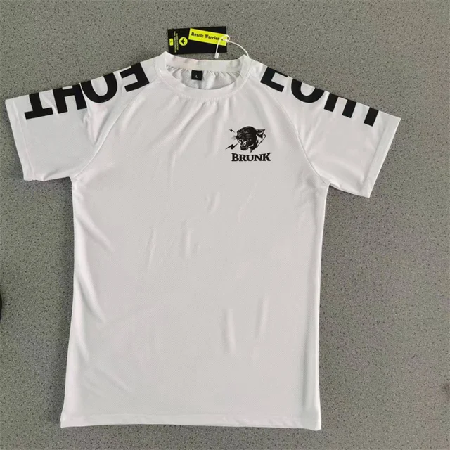 O-Neck Short Sleeve Men's Gym & Workout T Shirt - Image 6
