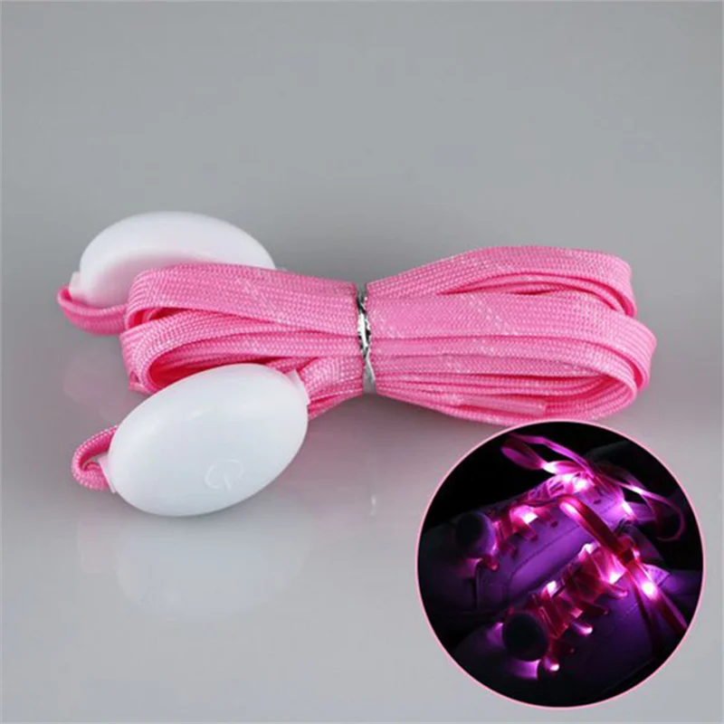 LED Sport Luminous Glow Shoelaces – Flash Light Shoe Strings