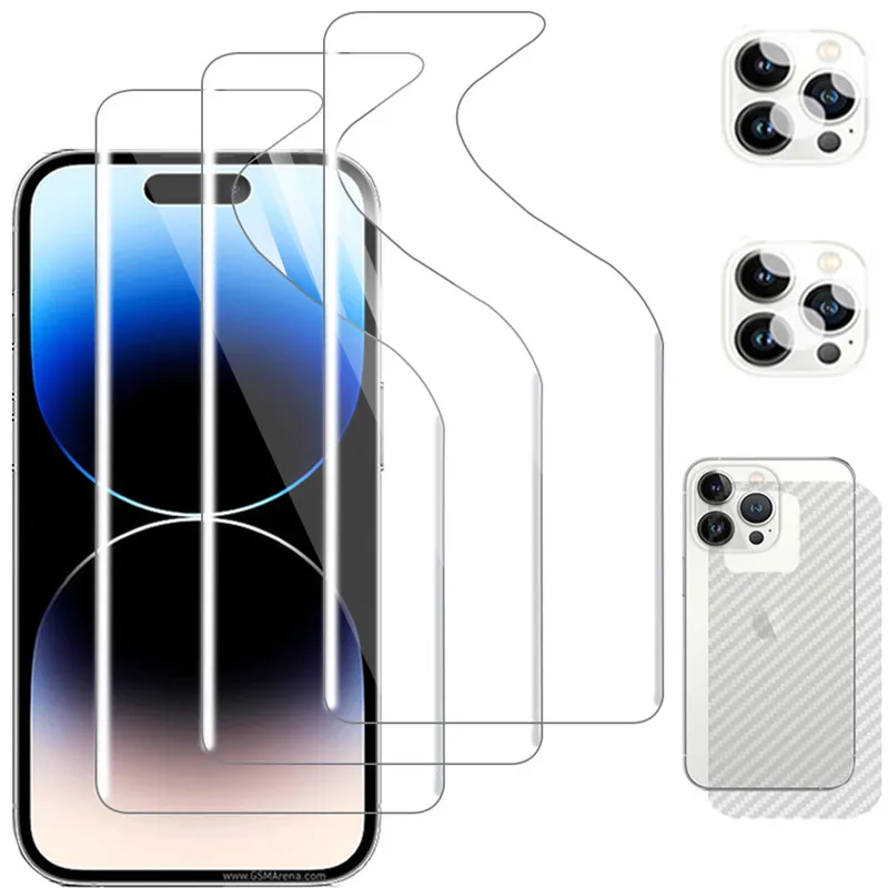 Per Iphone 14 Pro Pellicola Idrogel Iphone 14 Pro Max Vetro Flessibile Iphone14 Pellicola Salvaschermo Iphone 14Pro Pellicola Posteriore I Phone 14 Pr
