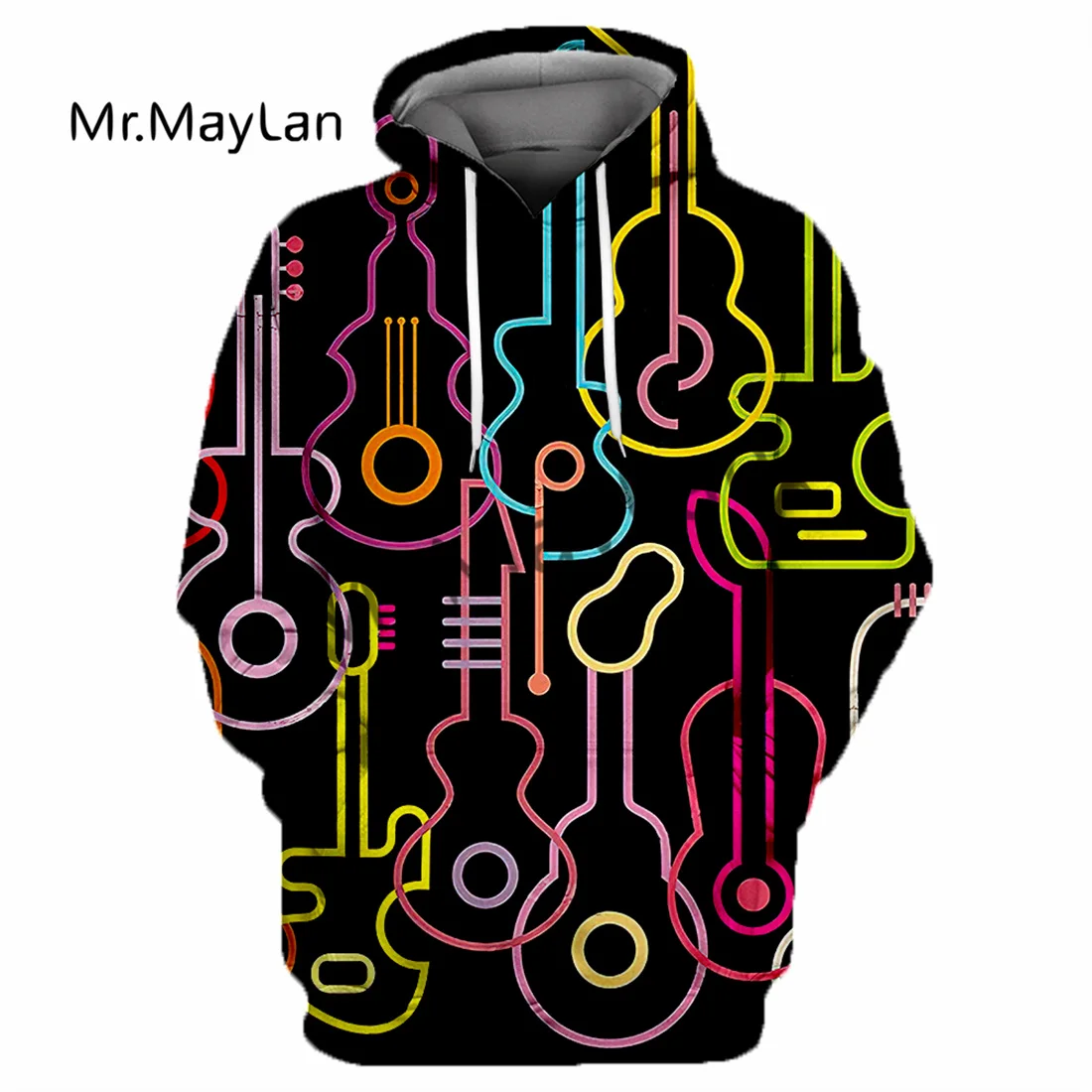 

Guitar 3D Print Men Leisure Colorful Hoodies Style Streetwear Unisex Hiphop Sweatshirt Pullovers Zip Jackets Sportswear Tops-922