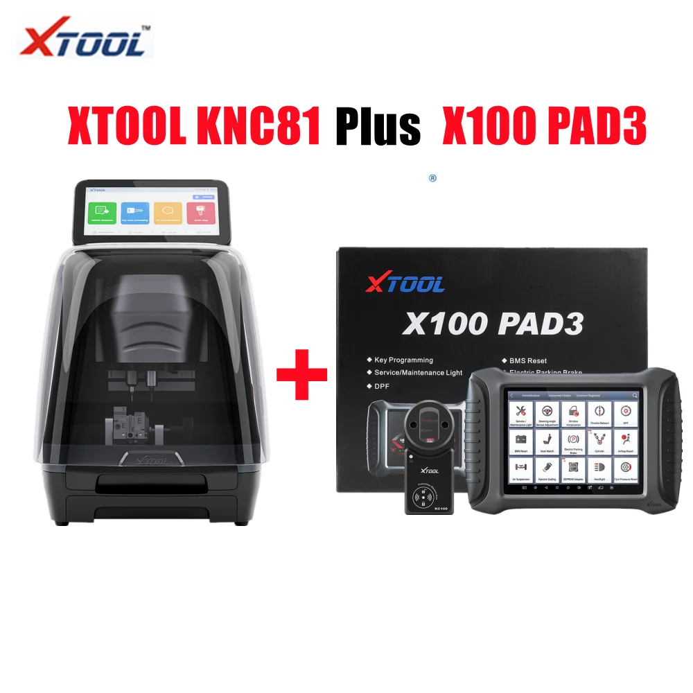Key Cutting Machine XTOOL KNC81 Works With X100MAX X100PAD3 Free Update  Support 10000+Keys Smart Copy Key Cutter| | - AliExpress
