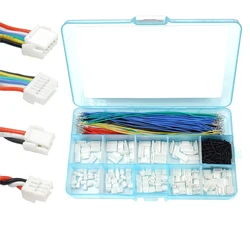 Enhanced Multi - Pin Connector Housing Kit with Pre - Crimped Cable Wires (1 kit)