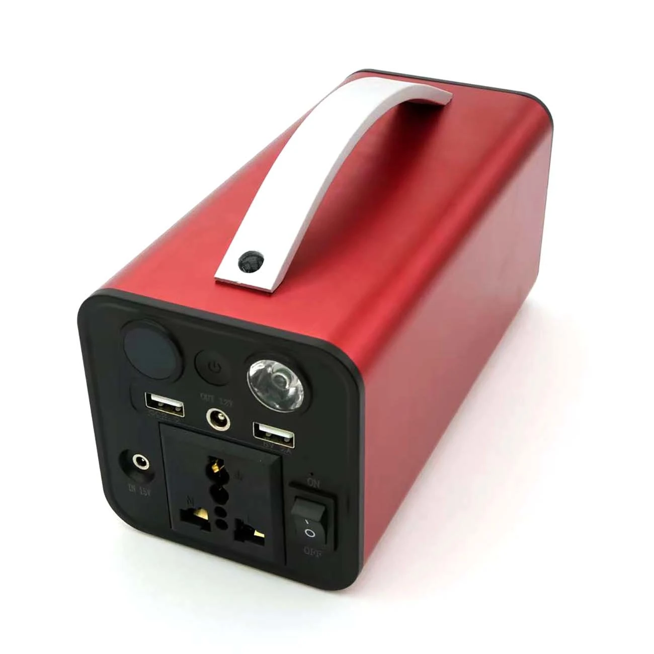 Fonte de Alimentação de Emergência de Alta Exterior do Inversor do Banco de Potência Portátil do Carregador de Bateria do Gerador 68000mah para a Caminhada de Acampamento Potência 220v Computers & Electronics