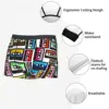 Cassette Vinyl Record Man's Boxer Briefs Music Notes Highly Breathable Underpants High Quality Print Shorts Gift Idea 5