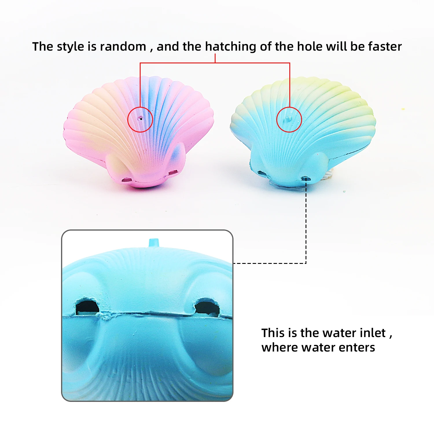 New and Unique Children's Water Incubation Shell Ocean Bracelet Girl's Surprise Gift Bracelet Style Random