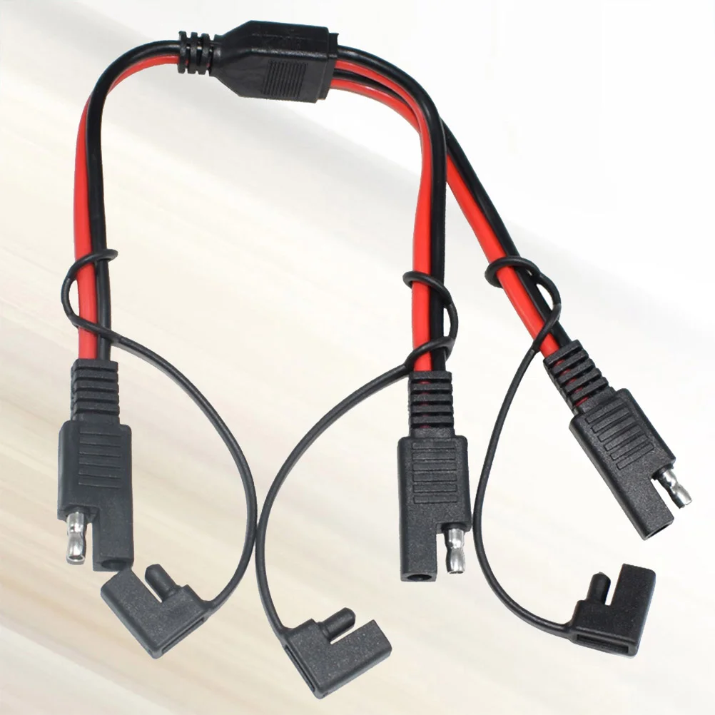 1 to 2 SAE Power Extension Cable SAE Power Plug Adapter Wire Connector Quick Connect Disconnect Cable Adapter sae power cable adapter