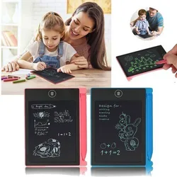 6.5 Polegada placa de desenho eletrônico, tela lcd, placa de escrita, placa de desenho digital, placa de escrita eletrônica + caneta presente das crianças