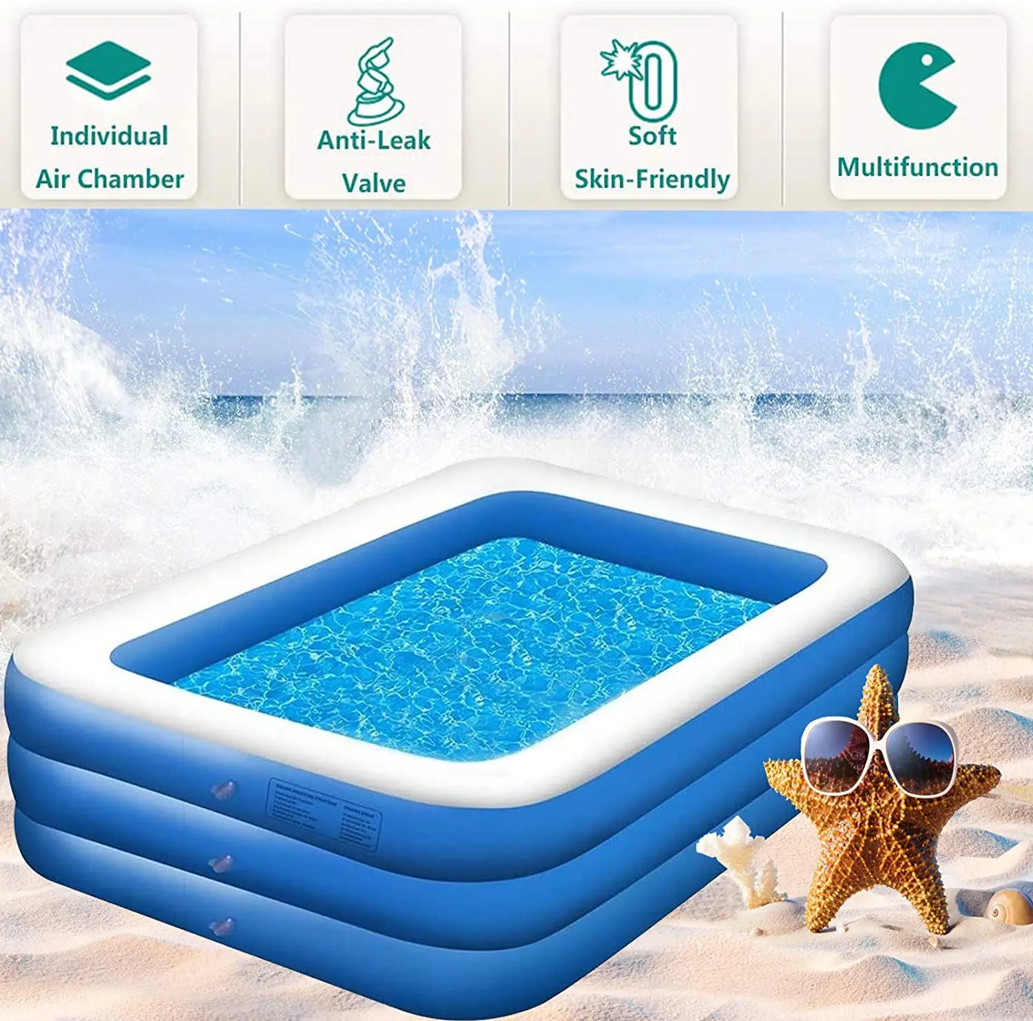 Baby Bath Inflatable Kiddie Pool, 45