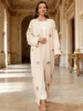 108715-61c48c.jpg Kimono Abaya Robe Islamique Ouverte de Luxe pour Femme, Kaftan Musulman de Dubaï, Jalabiya Arabe, Vêtements de Prière pour le Ramadan et l'Aïd au Maroc