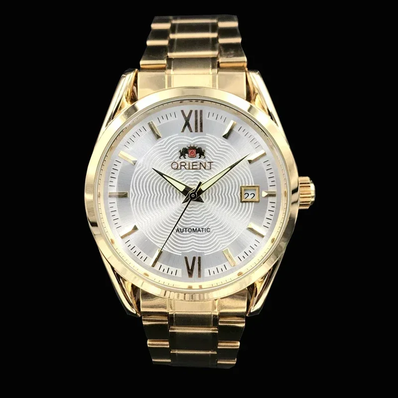 Orient Automatic Watch Men Hot Watches Fashion Men Orologio In Acciaio Inossidabile Calendario Di Lusso Orologio Da Polso Orologi Da Lavoro Orologio D