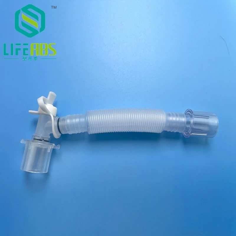 

Sterile Anesthesia Breathing Circuit Thread Extension Tube Retractable Suction Tube Multifunctional L-shaped Rotary Joint