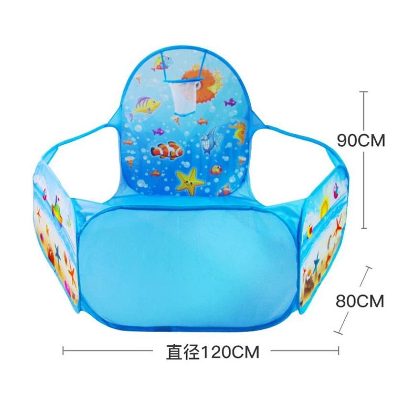 Play Tent Cartoon Ball Pit Pool Portable Foldable Children Outdoor Indoor Sports Educational Toy With Basket For Kids 6 Play Tent Cartoon Ball Pit Pool Portable Foldable Children Outdoor Indoor Sports Educational Toy With Basket For Kids 6