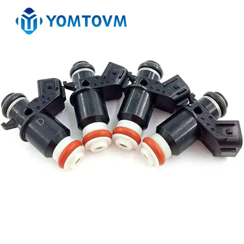 

4Pcs Fuel Injectors 16450-PLC-003 15710-10G00 For 2005-2006 SUZUKI GSXR1000 1571010G00 FJ338