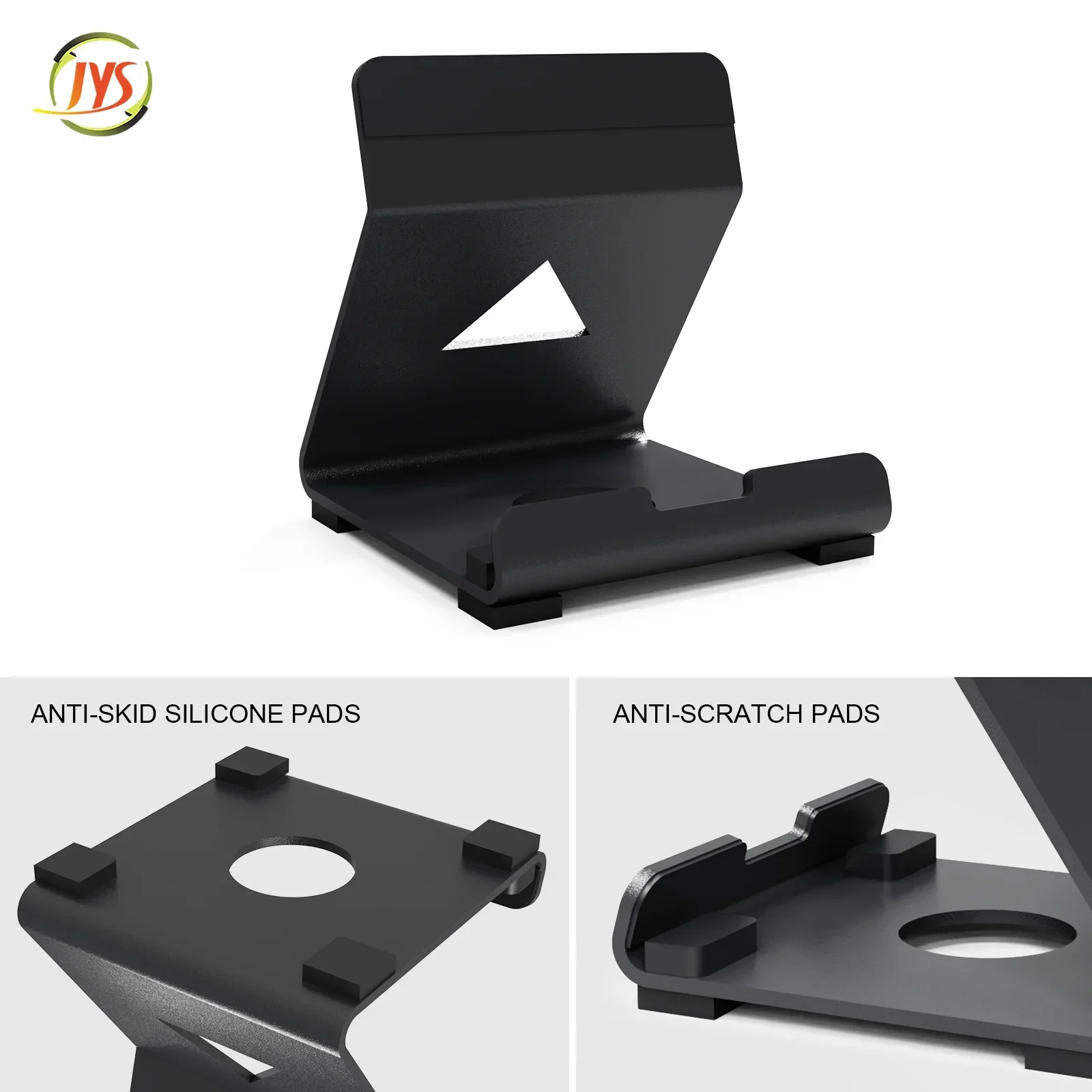 JYS-P5185 Metal Handheld Desktop Stand for PS5 Portal /SteamDeck/ROG Ally/Phone