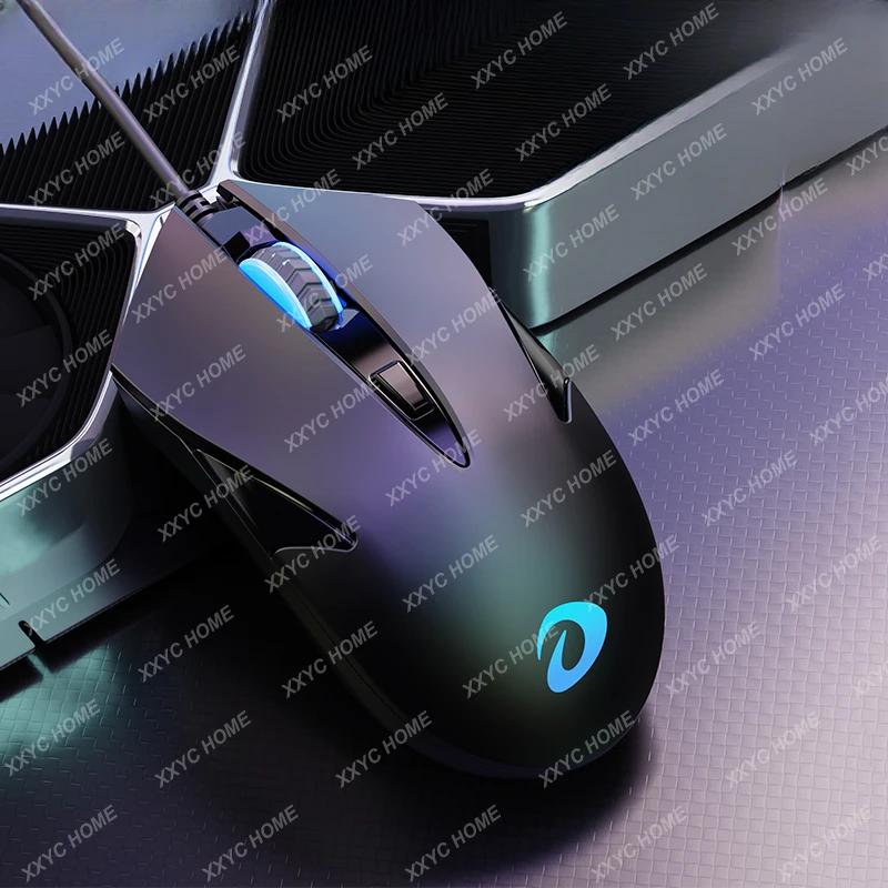 

Проводная игровая мышь LM113 для киберспорта, Интернет-кафе, USB интерфейс, ноутбук, офис, макро
