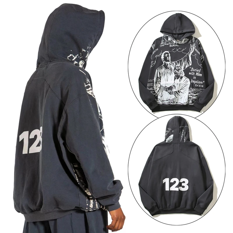 

Winter RRR123 Graphic Hoodies for Men Ropa Hombre Women Sudaderas Con Capucha Felpa Uomo Oversized Hoodie 90s Vintage Clothes