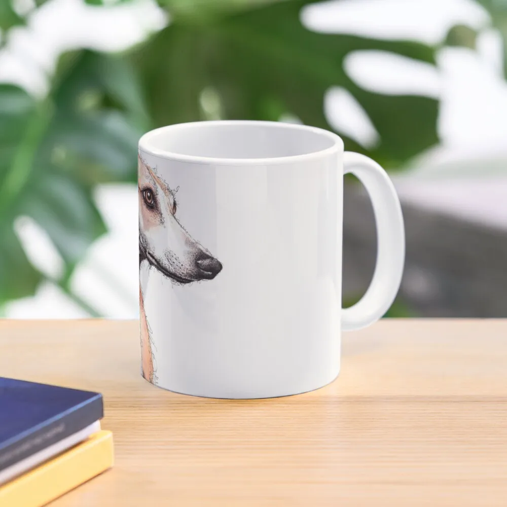 

Beautiful Sighthound, Greyhound, Galgo, Lurcher Coffee Mug Thermal Cups For Cups For Cafe Glasses Creative Cups Mug