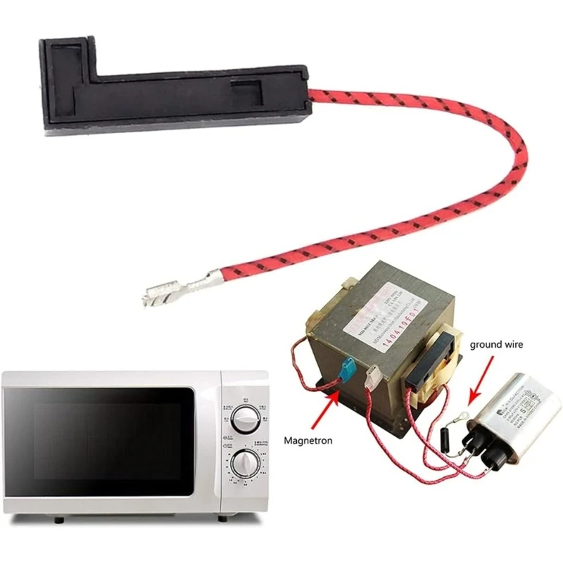 10 Pack MicroWave Oven Insurance Microwave Fuses Microwave Replacement Part Microwave Appliance Part Convenient Cable
