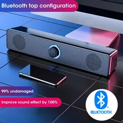 Sleek Dual - Mode Bluetooth Soundbar with USB Power for Immersive Surround Sound (Bluetooth version)