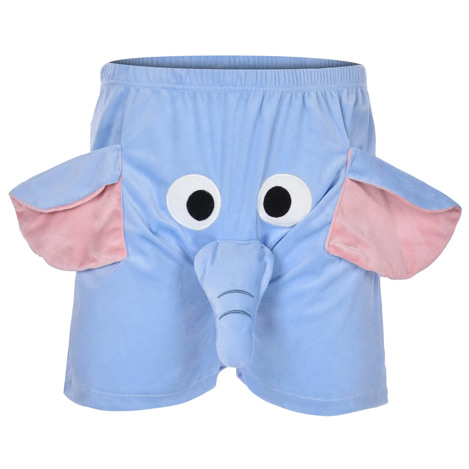 Men Shorts Funny Elephant Boxer Novelty Shorts Humorous Underwear Animal Themed Boxers Shorts Pants Play Strange Pajama Pants 2