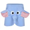 Men Shorts Funny Elephant Boxer Novelty Shorts Humorous Underwear Animal Themed Boxers Shorts Pants Play Strange Pajama Pants 2