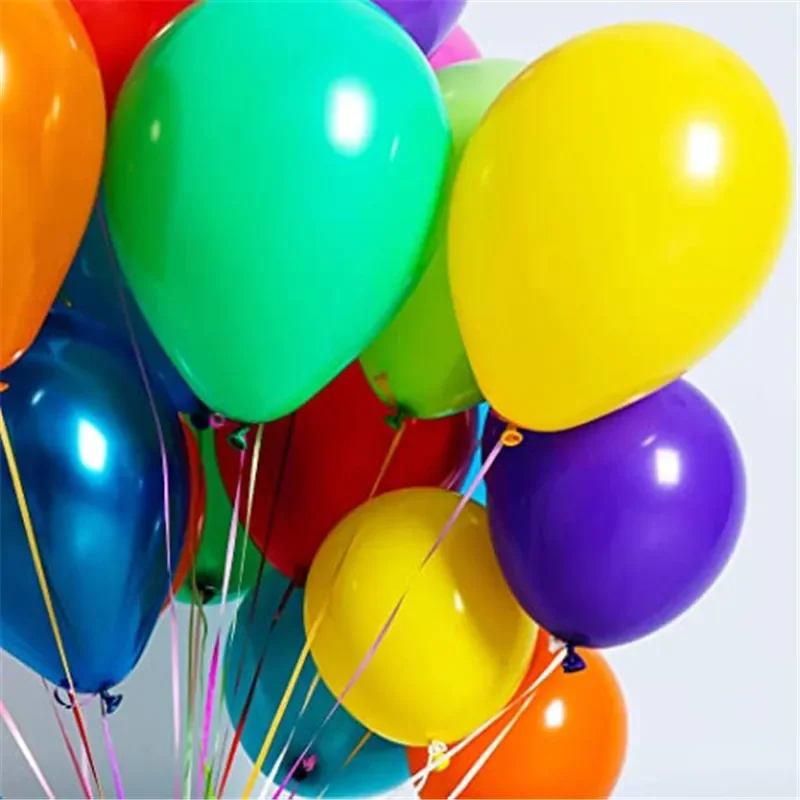 10Meter/Rolls Laser Chain Satin Ribbons Crafts DIY Party Supplies 5mm Balloon Ribbon Party Birthday Wedding Accessorie 10 Rolls