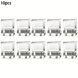 Adjustable Transparent Leg Edge Clips for Instant Trouser Shortening, 1 - 20pcs Set (10 Pieces)