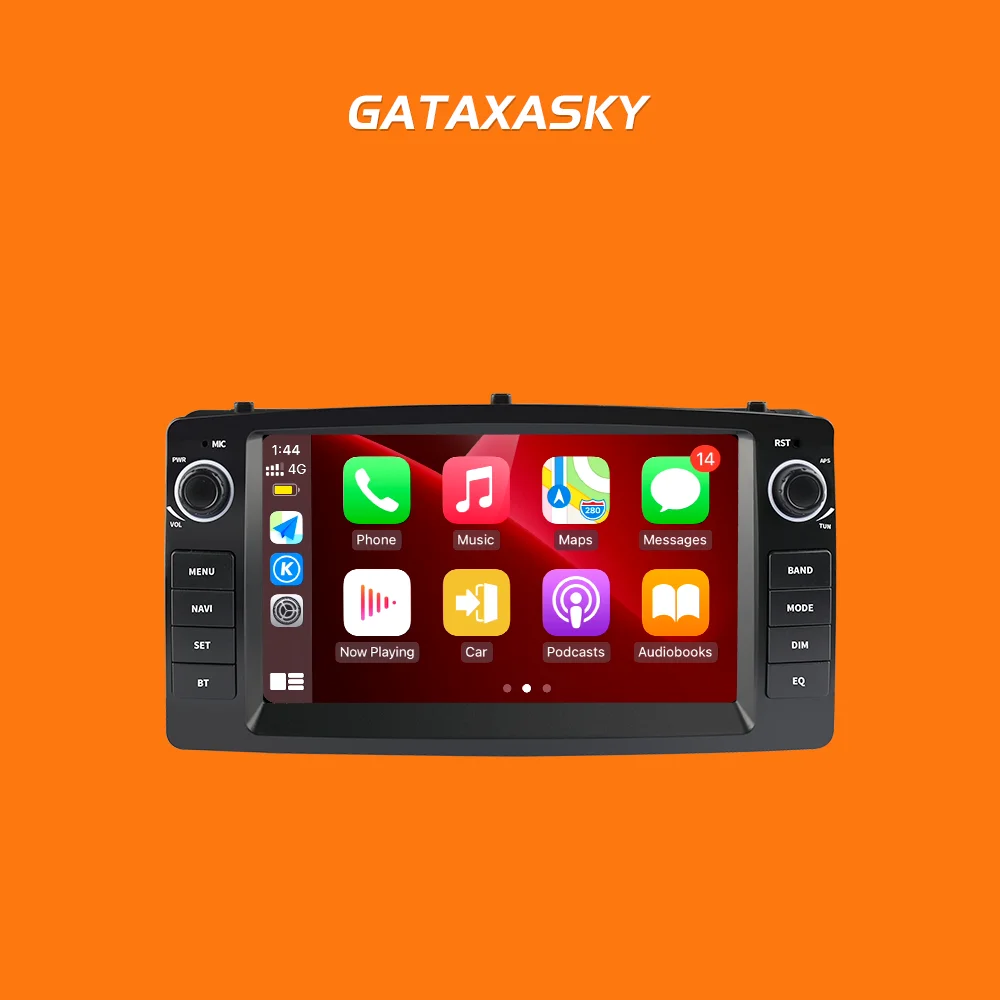 Car Multimedia Player Radio Video Carplay for Toyota Corolla Altis E120 2000-2006 F3 2003-GPS