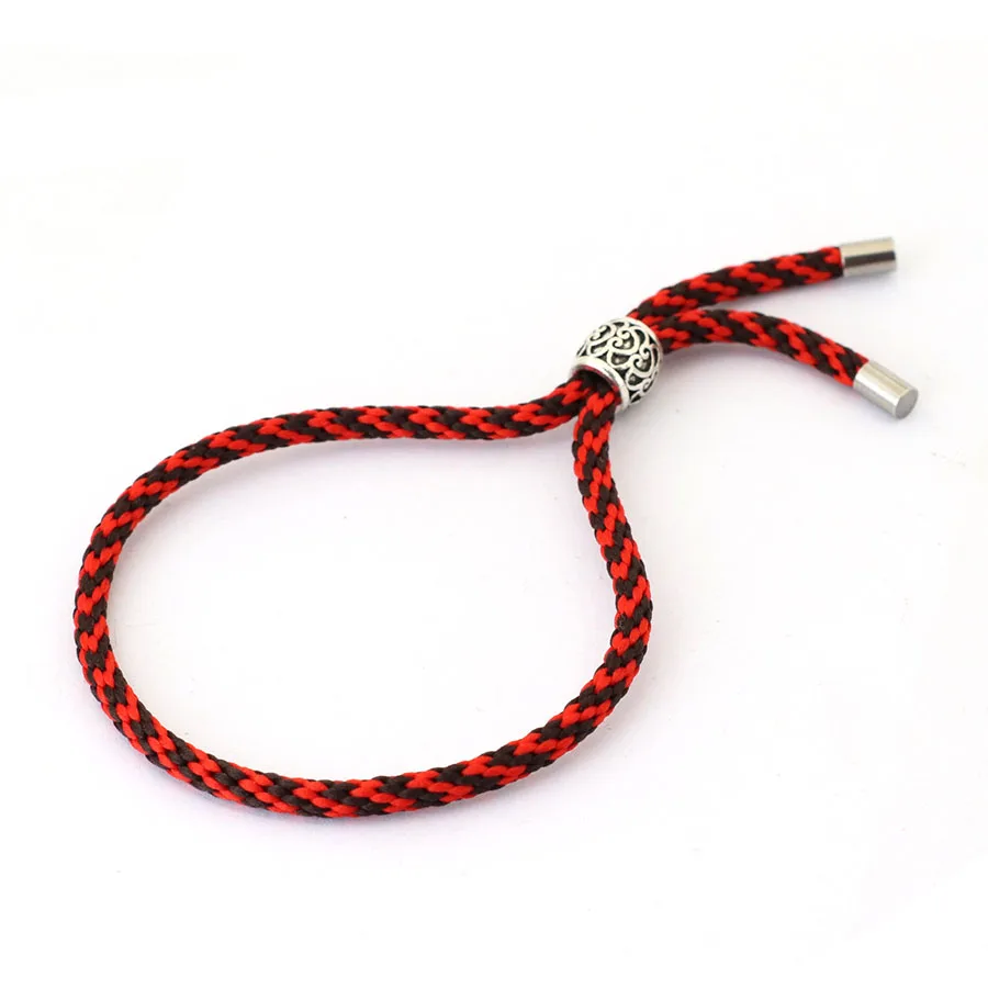 Adjustable Viking Rope Mens Bracelet Ethnic Macrame Accessory