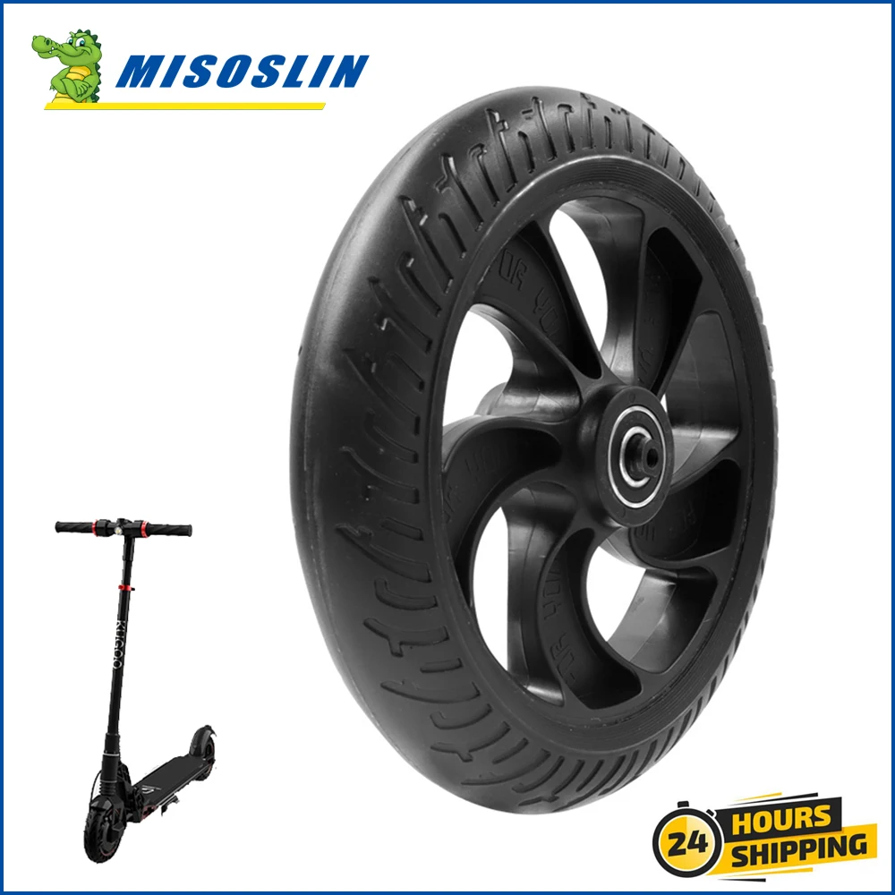 

New Rear Wheel Solid Tire Hub Back Tire Durable 200x200x50mm Black Tyres for Kugoo S1 S2 S3 Electric Scooter Replacement Parts