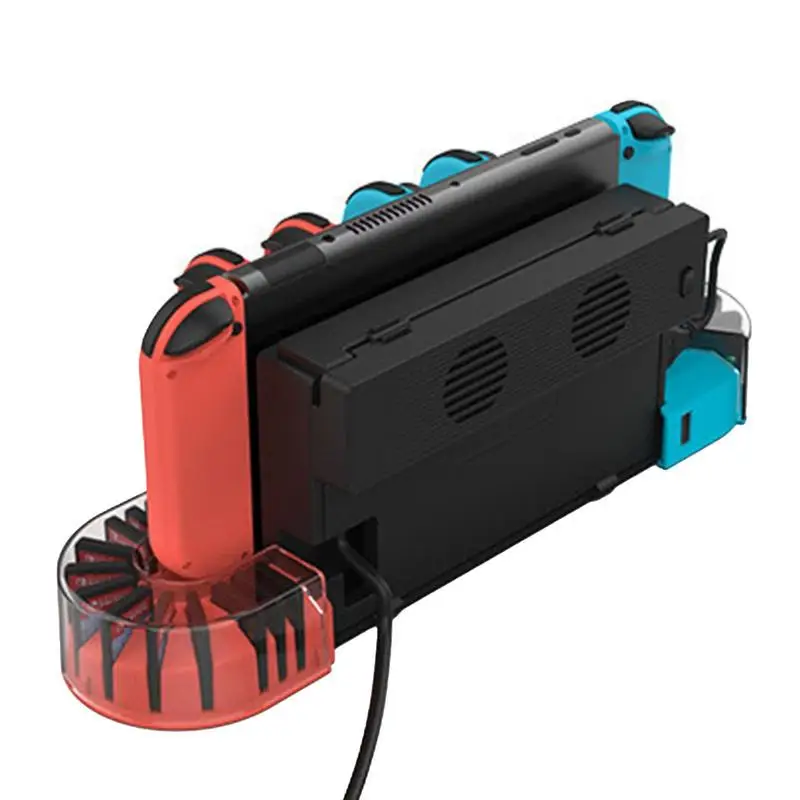 

Game Controller Charging Station Game Console Controller Charger Base For Switch Stable Charging Equipment NS Joy-con Controller
