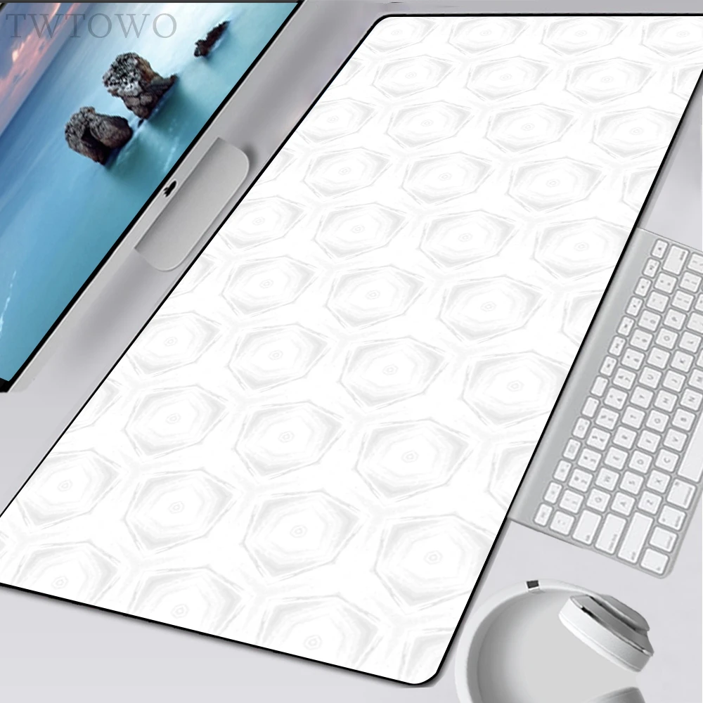 White Beautiful Design Mousepad Xxl New Mousepads Desk Mats Natural