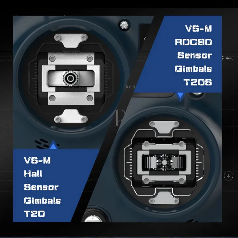 ホビーラジコン Jumper t20 hall gimbal ELRS 1W Jumper T20 V2 ELRS 1W 2.4GHz HALL Sensor Gimbals 1.3