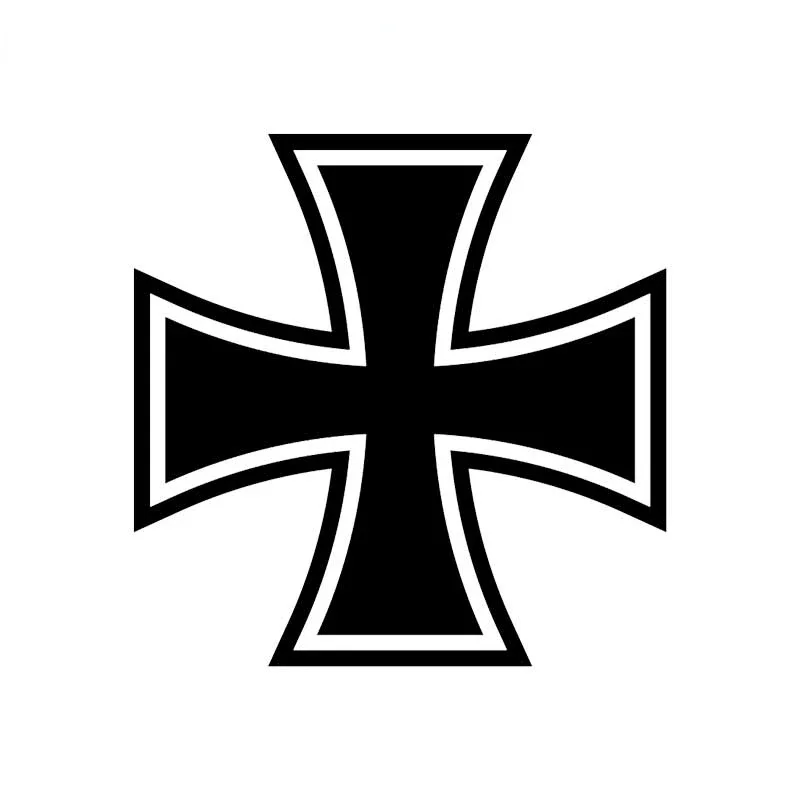

Car Stickers for Iron Cross Creative Sunscreen Occlusion Scratch Decals Waterproof Die Cut Refrigerator Car Accessories Stickers