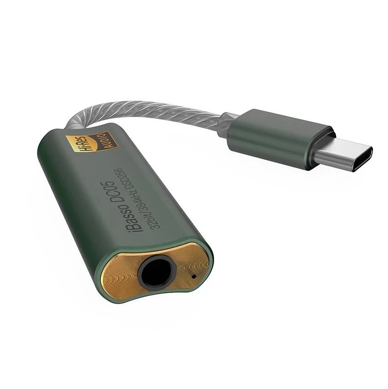 

Декодирующий усилитель iBasso DC05 с USB Type C на 3,5 мм для телефонов Android, гарнитура без потерь HiFi, наушники, проводное декодирование аудио