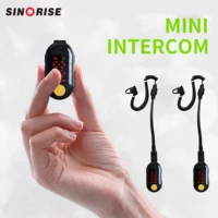2 Sets of Sinorise Ear-Hook Intercom Mini Small Radio Intercom Bar Hotel Beauty Salon Universal 2