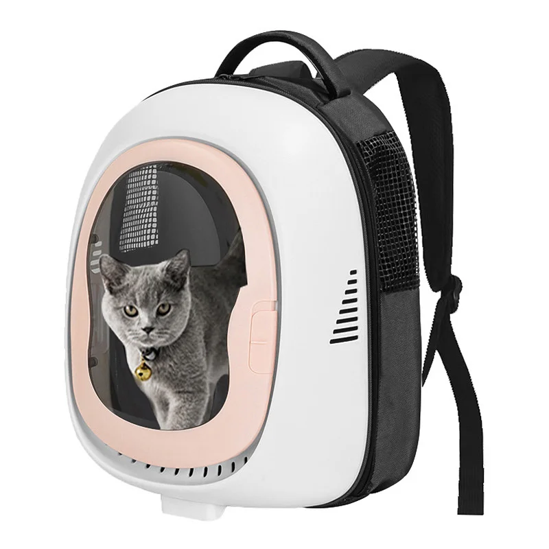 

Cat Carrier Bag Backpack Portable Transparent Space Capsule Pet Hiking Bag Front Open Door Breathable Puppy Pet Supplies
