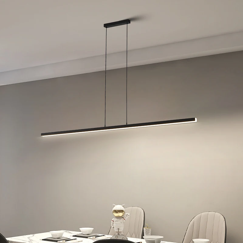 Led Cord Pendant Lights Minimalist Chandelier For Restaurant Dining Table Living Room Hanging Wire Home Fixture Indoor Lighting 4