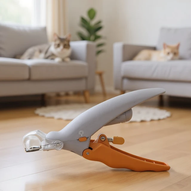 Pet Nail Clipper with LED Light Cat Nail Clipper 5X Magnification Cat Claw Trimmer for Trimming Cats & Dogs Nails & Claws Pet Nail Clipper with LED Light Cat Nail Clipper 5X Magnification Cat Claw Trimmer for Trimming Cats & Dogs Nails & Claws