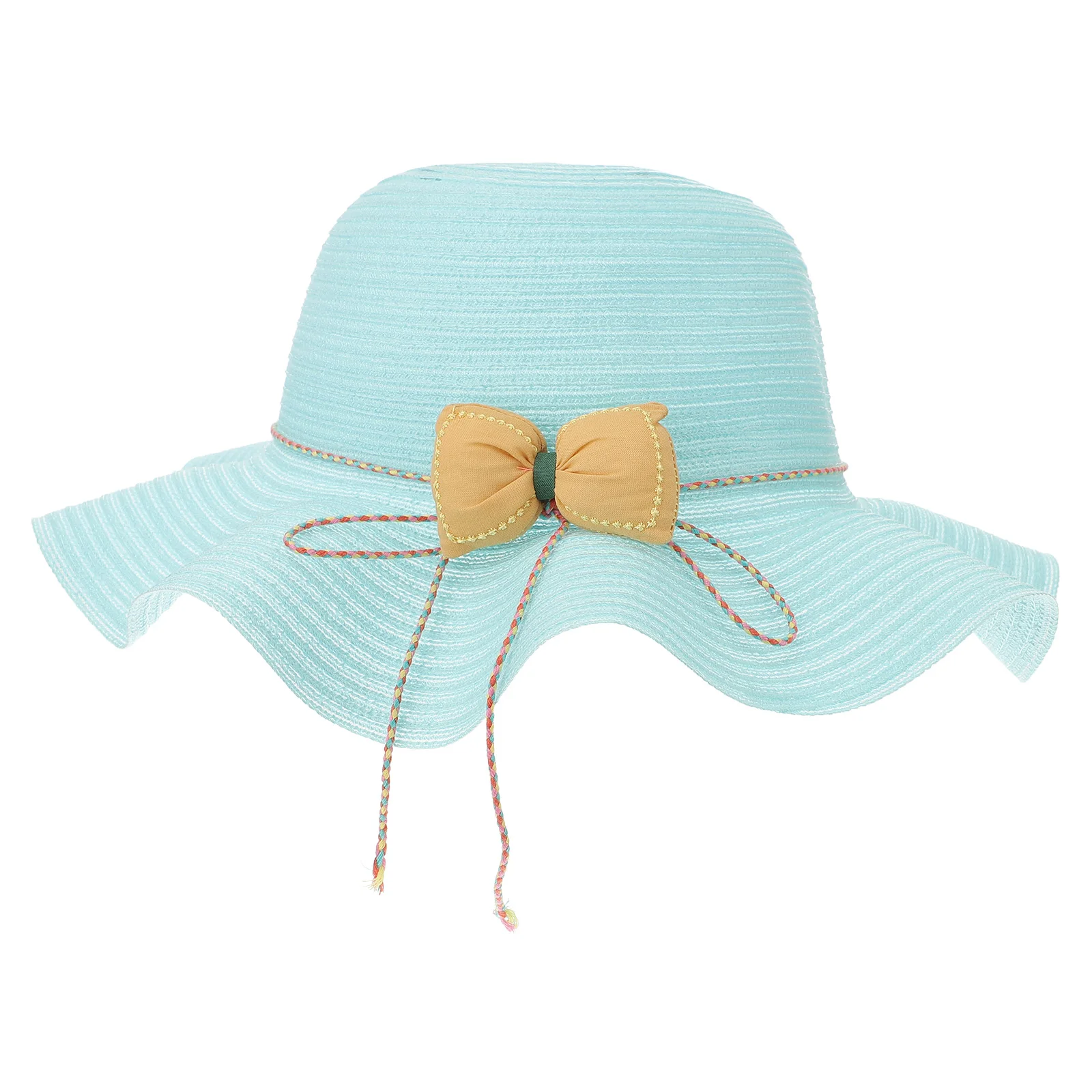 

Bowknot hat Wide Hat kids Sun Hat Summer Beach Cap UV Protection Hat for Infant Toddler kindergarten Outdoor travel