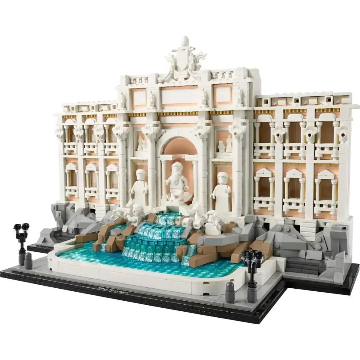 Description Picture 2 of itemMOC Creative 21062 World Famous Fountains Building Blocks: Architectural Model of World Architecture, Home Decor & Christmas Gif