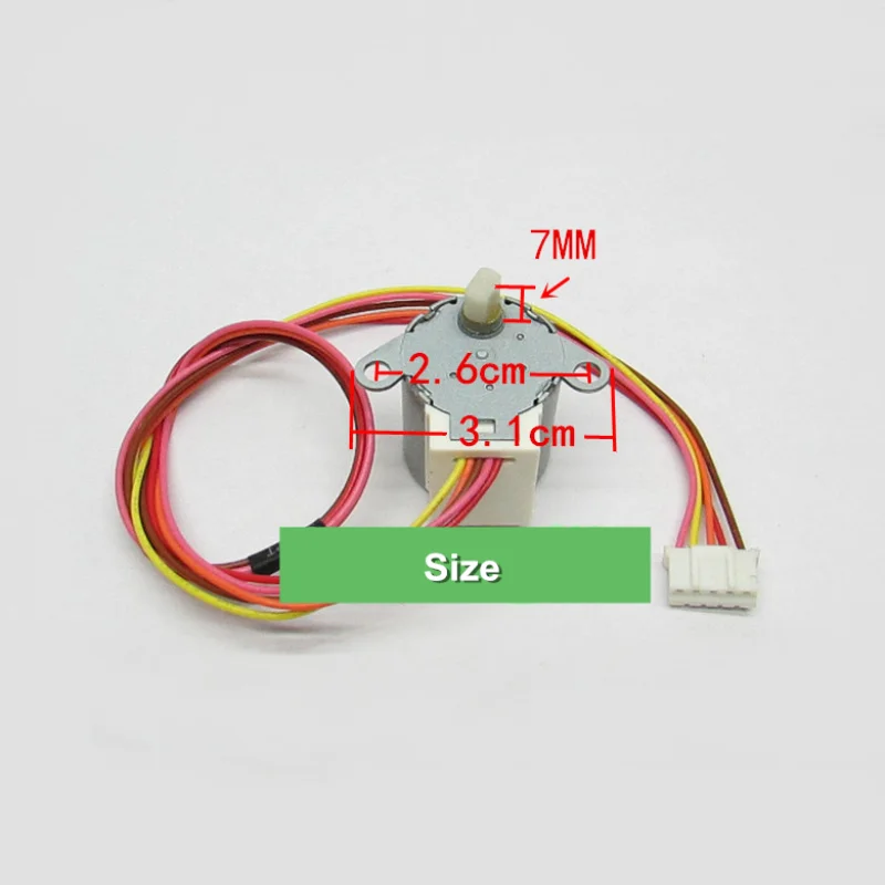 Moteur Synchrone RAKSTORE 20BYJ46 Pour Climatiseur Pivotant - 12V DC - Câble 25-30 Cm
