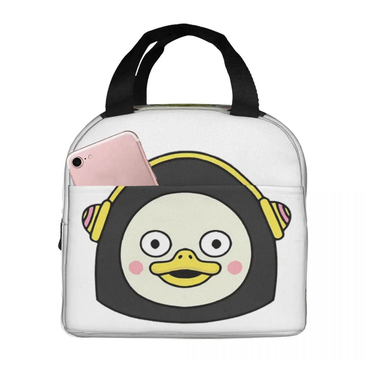 

Pengsoo (face) Классические Изолированные сумки для пикника, термоохлаждающий Ланч-бокс, сумка для обеда для женщин, работы, детей, школы