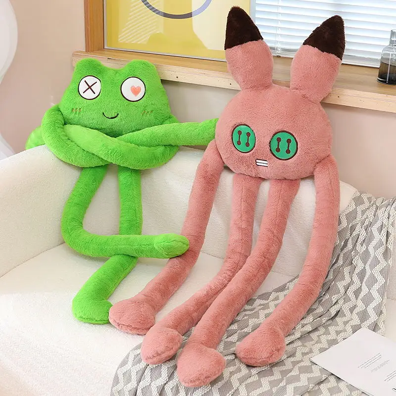100-200CM Creative Octopus Long Pillow Cushion Funny Rabbit Frog Cat Claws Plush Toys Sofa Bed Cushion Appease Dolls