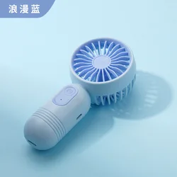 Compact USB Rechargeable Portable Fan with 3 - Speed Settings for Home, Office, and Outdoor Use (05)