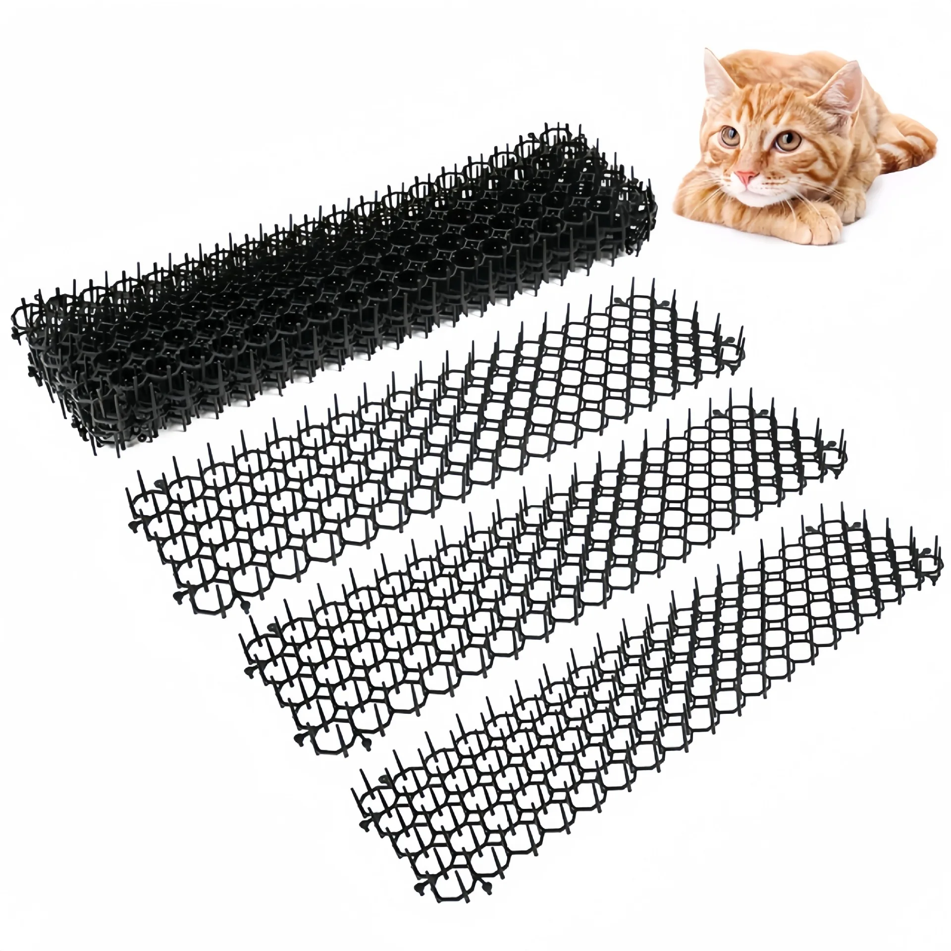Anti-cat roll repellent cat thorn pad anti-cat net roof garden sofa anti-cat scratch