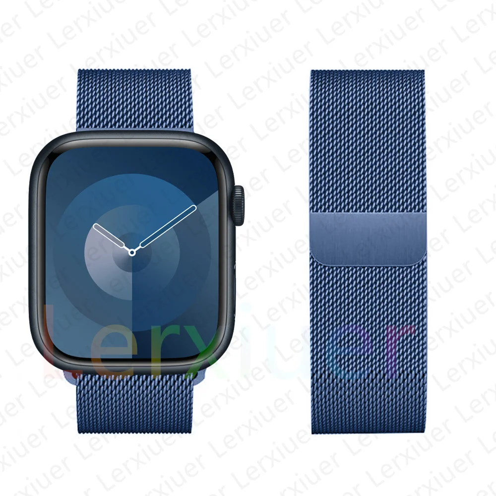 Elegant Milanese Loop Mesh Bracelet for Smartwatch Series - Premium Watch Strap Replacement