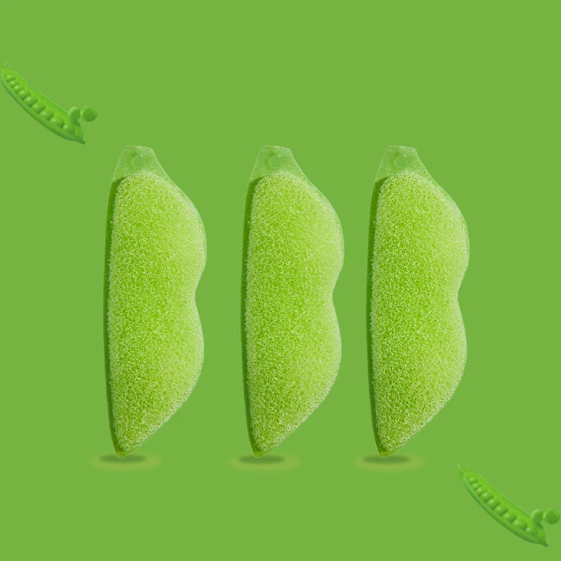 완두콩 청소 스폰지 주방 컵 청소 브러시 ??커피 차 와인 음료 유리 병 클리너 브러시 컵 스크러버 청소 가제트