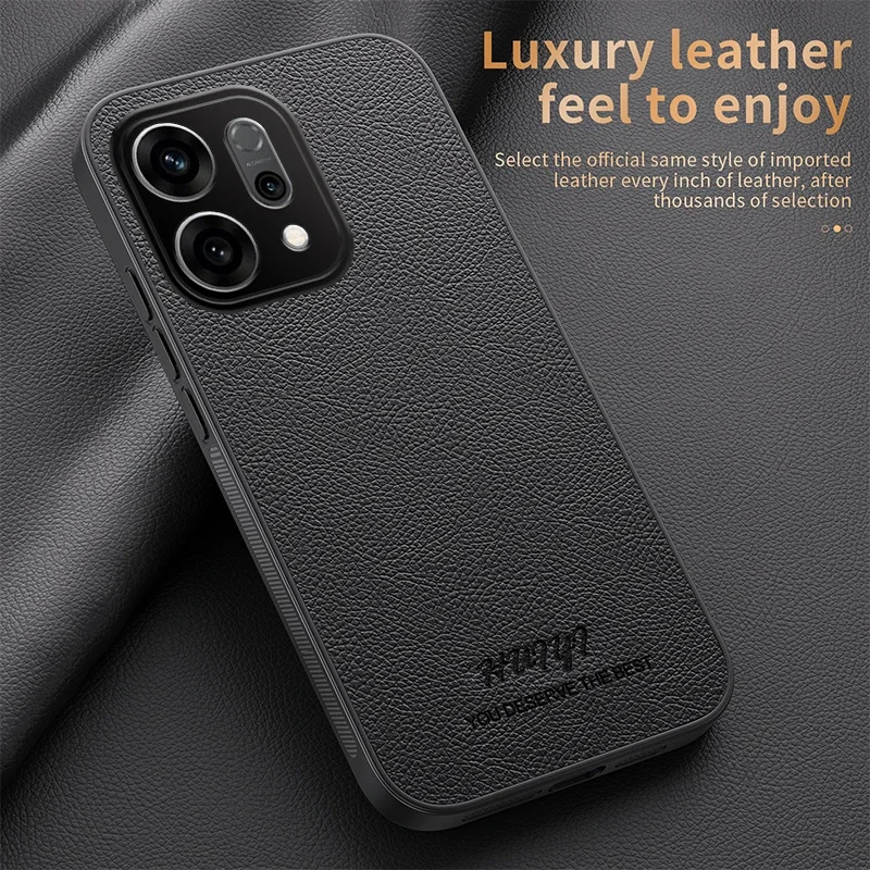 Luxury Business Leather Magnetic Phone Case - Matte Shockproof Protection Cover